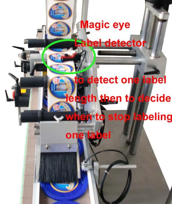 Poly Bag lapos felületű címke applikátor testreszabott öntapadó matrica CE