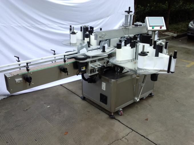 Töltősapkás automatikus címkéző gép 110V / 220V PLC vezérlőrendszerrel