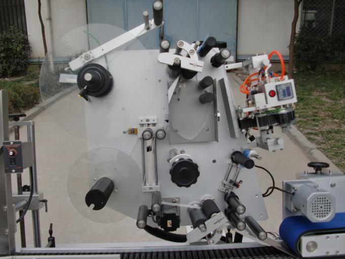 Szállítószalagos motor HY márkájú injekciós üveg címkéző gép, 7. akkumulátor címke matrica gép elektronikához