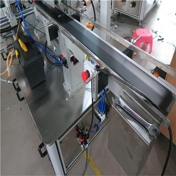 Teljesen automata négyzetpalackos címkézőgép borítás 3000-5000B / H sebességre