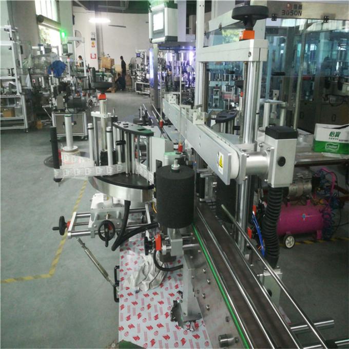 Négyzet alakú palack címkéző gép, öntapadó címkéző gép hatszögletű és négyzet alakú üvegekhez