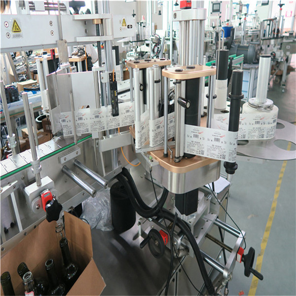 Borosüveg címkéző gép matrica címke applikátor berendezés