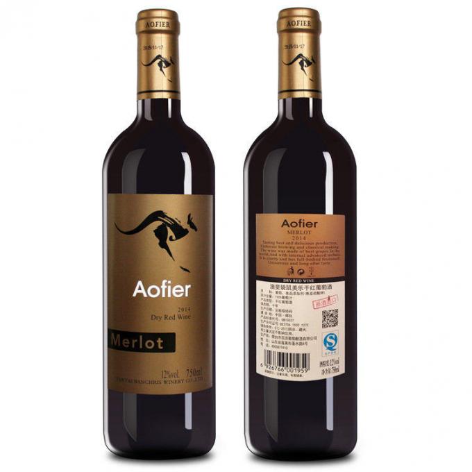 Két / egyoldalas matrica címke felhordó üveg / műanyag palackok címkéző berendezés