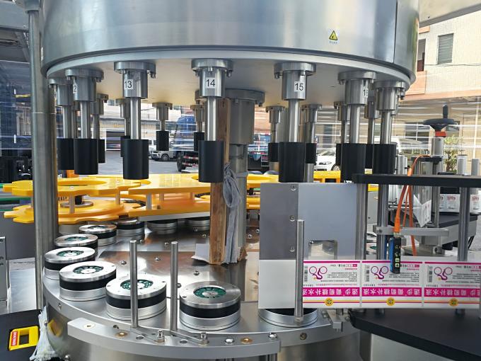 Nagy sebességű forgatható matrica címkéző gép forgatás funkcióval