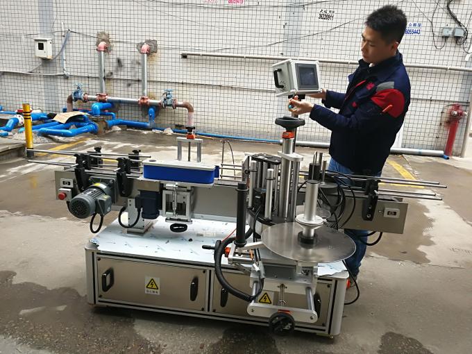 Teljesen automatikus kerek palack matrica címkéző gép (öv típus)