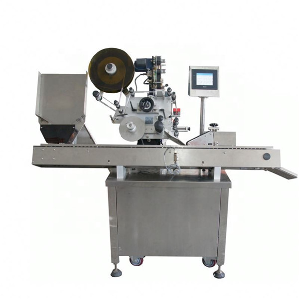 Gazdaságos automatikus üdítőital-palackok injekciós üveg címkéző gép