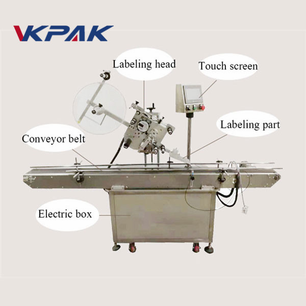 Elektromos szem automatikus lapos felületű címke applikátor öngyújtó címkéző gép