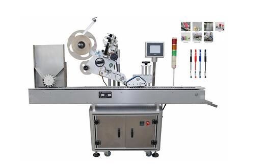 China Full - Automatikus injekciós üveg címkéző gép szervo motor PLC vezérlés az amplouse palackok beszállítója számára