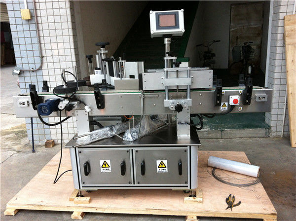 Gyümölcs / zöldséglé kerek palack matrica címkéző gép italipar számára