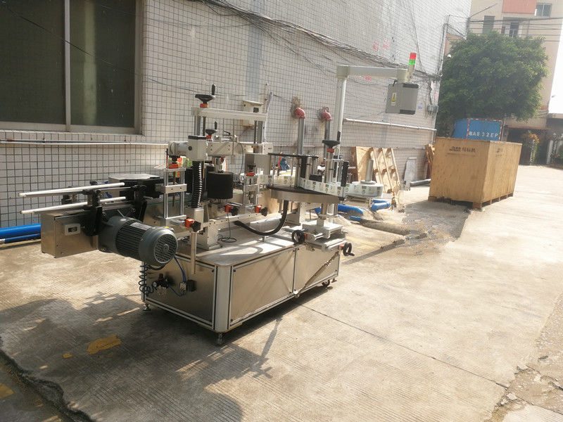 China Square Bottle Labelling Machine, öntapadó címkéző gép hatszögletű és négyzet alakú üvegek szállítójához